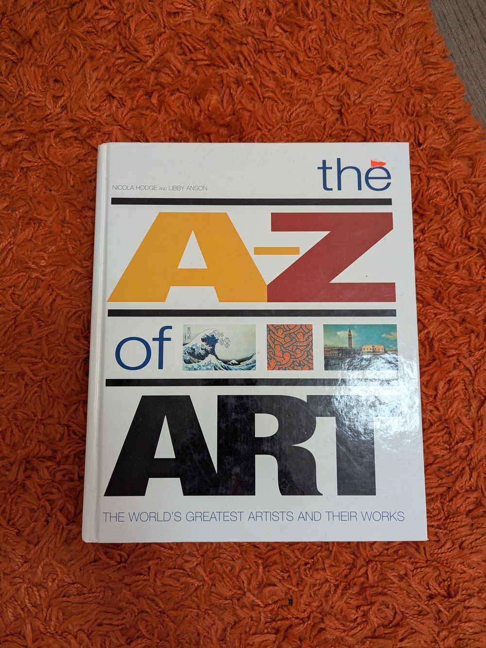The A-Z of Art Hardcover Book - White/Cream Cover